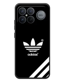 Чехол для Xiaomi Poco F8 Ultra с картинкой «Adidas с диагональными полосами»