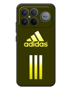 Чехол для Xiaomi Poco F8 Ultra с картинкой «Оливковый градиент Adidas»