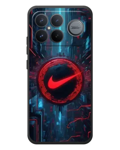 Чехол для Xiaomi Poco F8 Ultra с картинкой «Техногенный стиль Nike» Чехол для Xiaomi Poco F8 Ultra с картинкой «Техногенный стиль Nike»