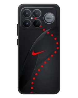 Чехол для Xiaomi Poco F8 Ultra с картинкой «Абстрактный дизайн Nike»