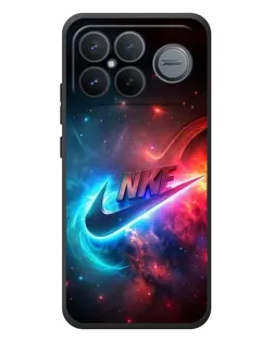 Чехол для Xiaomi Poco F8 Ultra с картинкой «Огненный логотип Nike»