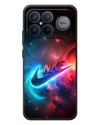 Чехол для Xiaomi Poco F8 Ultra с картинкой «Огненный логотип Nike» Чехол для Xiaomi Poco F8 Ultra с картинкой «Огненный логотип Nike»