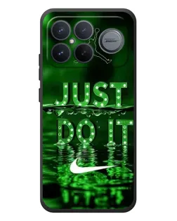 Чехол для Xiaomi Poco F8 Ultra с картинкой «Зеленый неоновый Nike»