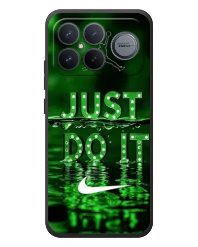 Чехол для Xiaomi Poco F8 Ultra с картинкой «Зеленый неоновый Nike» Чехол для Xiaomi Poco F8 Ultra с картинкой «Зеленый неоновый Nike»