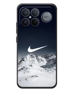 Чехол для Xiaomi Poco F8 Ultra с картинкой «Nike — зимние горы»