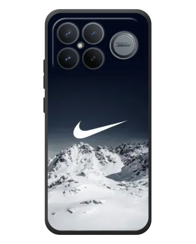 Чехол для Xiaomi Poco F8 Ultra с картинкой «Nike — зимние горы» Чехол для Xiaomi Poco F8 Ultra с картинкой «Nike — зимние горы»
