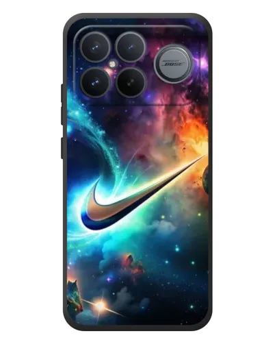 Чехол для Xiaomi Poco F8 Ultra с картинкой «Космический Nike Swoosh» Чехол для Xiaomi Poco F8 Ultra с картинкой «Космический Nike Swoosh»