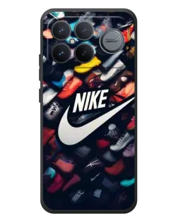 Чехол для Xiaomi Poco F8 Ultra с картинкой «Коллекция кроссовок Nike»