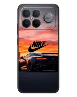 Чехол для Xiaomi Poco F8 Ultra с картинкой «Nike и суперкар»