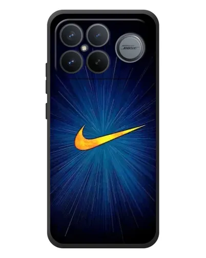 Чохол для Xiaomi Poco F8 Ultra з картинкою «Синій пульс Nike» Чохол для Xiaomi Poco F8 Ultra з картинкою «Синій пульс Nike»