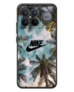 Чохол для Xiaomi Poco F8 Ultra з картинкою «Тропічний принт Nike»