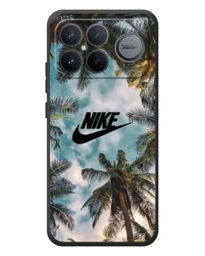 Чохол для Xiaomi Poco F8 Ultra з картинкою «Тропічний принт Nike» Чохол для Xiaomi Poco F8 Ultra з картинкою «Тропічний принт Nike»