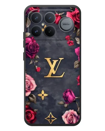 Чехол для Xiaomi Poco F8 Ultra с картинкой «Цветочный Louis Vuitton» Чехол для Xiaomi Poco F8 Ultra с картинкой «Цветочный Louis Vuitton»
