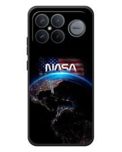 Чехол для Xiaomi Poco F8 Ultra с картинкой «Земля из космоса NASA»