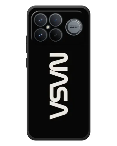 Чехол для Xiaomi Poco F8 Ultra с картинкой «NASA — вертикальный логотип» Чехол для Xiaomi Poco F8 Ultra с картинкой «NASA — вертикальный логотип»