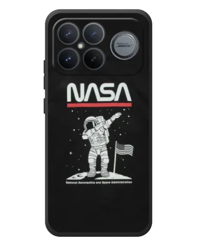 Чехол для Xiaomi Poco F8 Ultra с картинкой «NASA — шагаем по Луне» Чехол для Xiaomi Poco F8 Ultra с картинкой «NASA — шагаем по Луне»