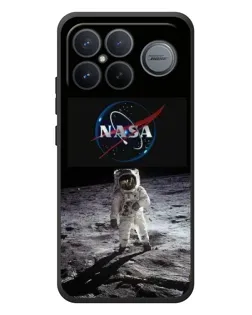 Чехол для Xiaomi Poco F8 Ultra с картинкой «Астронавт на Луне»