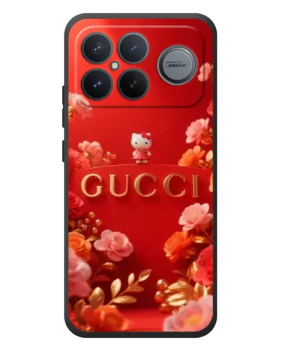 Чохол для Xiaomi Poco F8 Ultra з картинкою «Gucci — золотий сад»