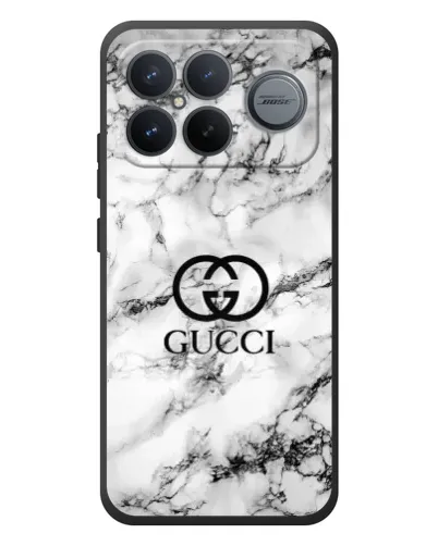 Чохол для Xiaomi Poco F8 Ultra з картинкою «Gucci — мармуровий шик»