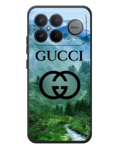 Чохол для Xiaomi Poco F8 Ultra з картинкою «Gucci — гірський пейзаж»