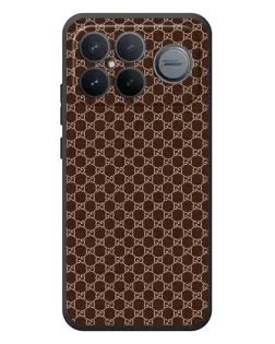 Чехол для Xiaomi Poco F8 Ultra с картинкой «Gucci — шоколадная сетка»