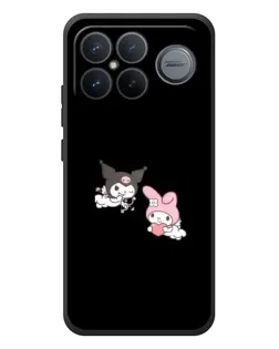 Чехол для Xiaomi Poco F8 Ultra с картинкой «My Melody и Kuromi» Чехол для Xiaomi Poco F8 Ultra с картинкой «My Melody и Kuromi»