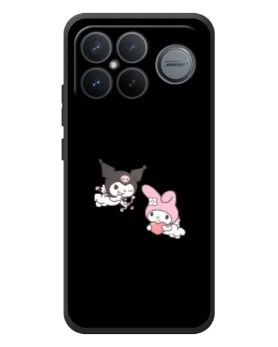 Чехол для Xiaomi Poco F8 Ultra с картинкой «My Melody и Kuromi»