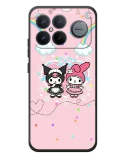 Чехол для Xiaomi Poco F8 Ultra с картинкой «My Melody и Kuromi» Чехол для Xiaomi Poco F8 Ultra с картинкой «My Melody и Kuromi»