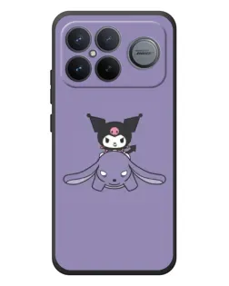 Чехол для Xiaomi Poco F8 Ultra с картинкой «Kuromi на лиловом фоне» Чехол для Xiaomi Poco F8 Ultra с картинкой «Kuromi на лиловом фоне»