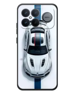 Чохол для Xiaomi Poco F8 Ultra з картинкою «Вид зверху — BMW M»