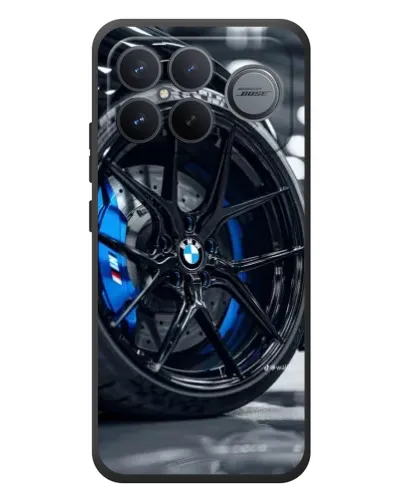 Чохол для Xiaomi Poco F8 Ultra з картинкою «Колесо BMW зблизька»