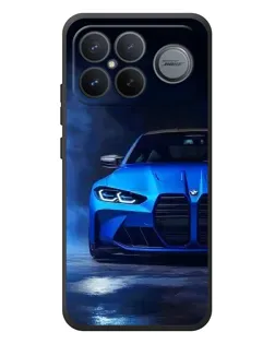 Чохол для Xiaomi Poco F8 Ultra з картинкою «Блакитна BMW M4»