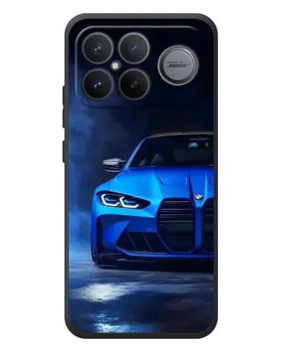 Чохол для Xiaomi Poco F8 Ultra з картинкою «Блакитна BMW M4»