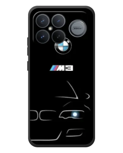 Чохол для Xiaomi Poco F8 Ultra з картинкою «Мінімалістичний принт BMW M3»