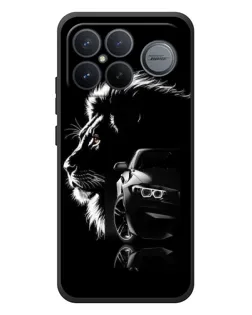 Чохол для Xiaomi Poco F8 Ultra з картинкою «BMW та лев»