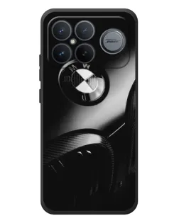 Чохол для Xiaomi Poco F8 Ultra з картинкою «Емблема BMW — макро»