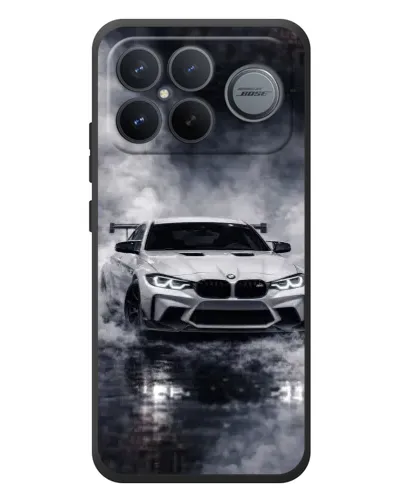 Чохол для Xiaomi Poco F8 Ultra з картинкою «BMW крізь туман»