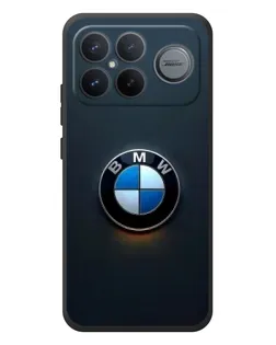 Чохол для Xiaomi Poco F8 Ultra з картинкою «Логотип BMW — мінімалізм»