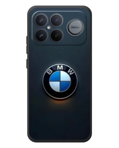 Чохол для Xiaomi Poco F8 Ultra з картинкою «Логотип BMW — мінімалізм»