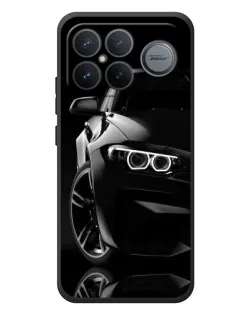 Чехол для Xiaomi Poco F8 Ultra с картинкой «Черная BMW — профиль» Чехол для Xiaomi Poco F8 Ultra с картинкой «Черная BMW — профиль»