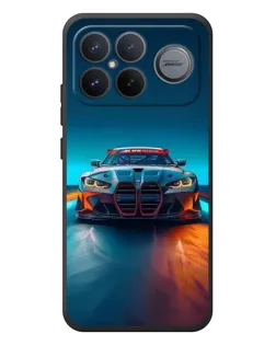 Чехол для Xiaomi Poco F8 Ultra с картинкой «BMW — огни неона» Чехол для Xiaomi Poco F8 Ultra с картинкой «BMW — огни неона»