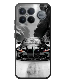 Чехол для Xiaomi Poco F8 Ultra с картинкой «BMW — акварельный дрифт» Чехол для Xiaomi Poco F8 Ultra с картинкой «BMW — акварельный дрифт»