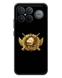 Чохол для Xiaomi Poco F8 Ultra з картинкою «PUBG — помаранчевий градієнт»