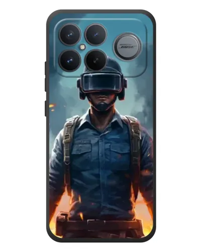 Чехол для Xiaomi Poco F8 Ultra с картинкой «PUBG — реалистичный герой» Чехол для Xiaomi Poco F8 Ultra с картинкой «PUBG — реалистичный герой»