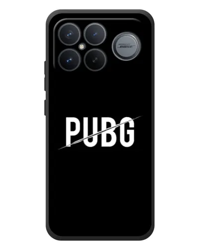 Чехол для Xiaomi Poco F8 Ultra с картинкой «PUBG — белый логотип» Чехол для Xiaomi Poco F8 Ultra с картинкой «PUBG — белый логотип»