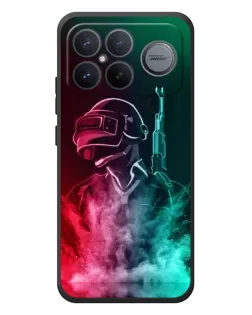 Чехол для Xiaomi Poco F8 Ultra с картинкой «PUBG — огненный воин» Чехол для Xiaomi Poco F8 Ultra с картинкой «PUBG — огненный воин»