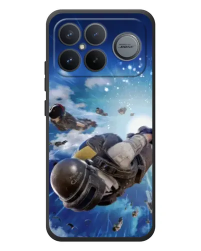 Чехол для Xiaomi Poco F8 Ultra с картинкой «Десант PUBG — прыжок» Чехол для Xiaomi Poco F8 Ultra с картинкой «Десант PUBG — прыжок»