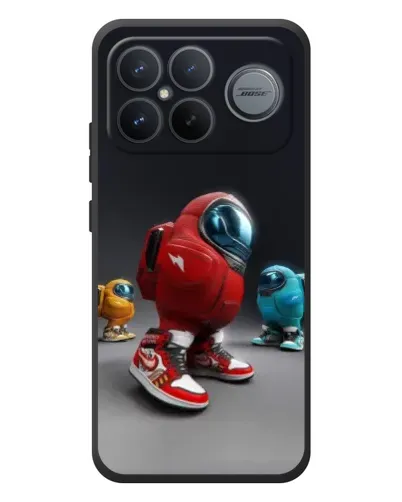 Чехол для Xiaomi Poco F8 Ultra с картинкой «Among Us — 3D стиль» Чехол для Xiaomi Poco F8 Ultra с картинкой «Among Us — 3D стиль»