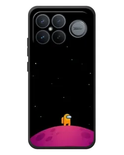 Чохол для Xiaomi Poco F8 Ultra з картинкою «Самотній герой на планеті»