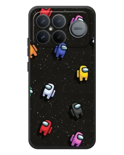 Чехол для Xiaomi Poco F8 Ultra с картинкой «Космический паттерн Among Us» Чехол для Xiaomi Poco F8 Ultra с картинкой «Космический паттерн Among Us»